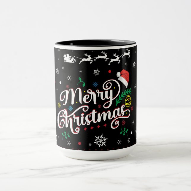 Funny Ugly  Merry Christmas Mug (Center)