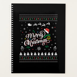 Funny Ugly  Merry Christmas Planner