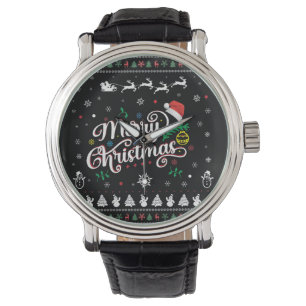 Funny Ugly Merry Christmas Watch