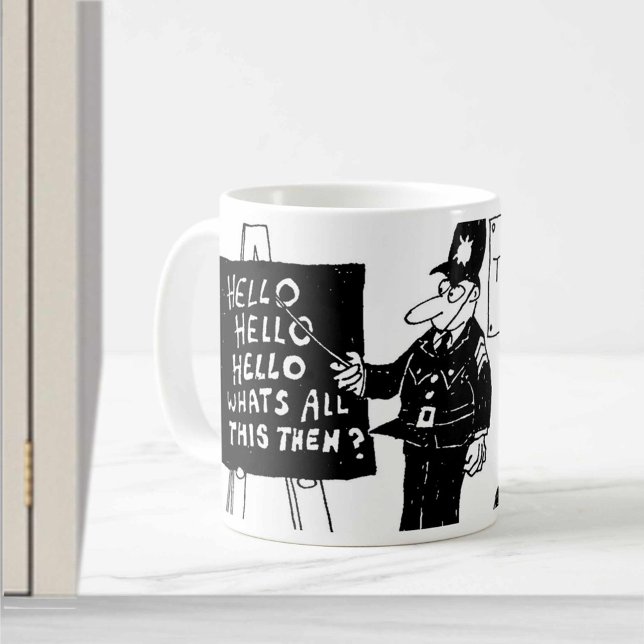 Funny UK Police Training School Coffee Mug (Creator Uploaded)