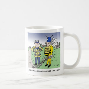 Funny UK Traffic Police Cartoon Coffee Mug