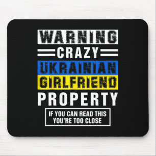 Funny Ukrainian Girlfriend Quotes Sayings Boyfrien Mouse Pad