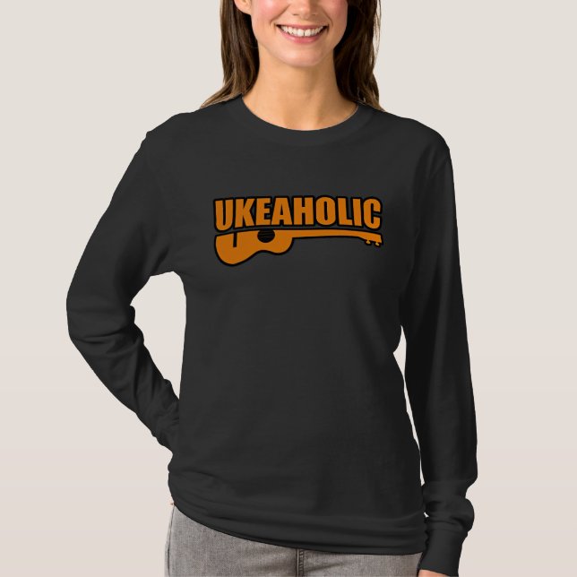 Funny Ukulele  T-Shirt (Front)