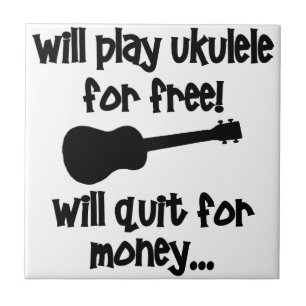 Funny Ukulele Tile