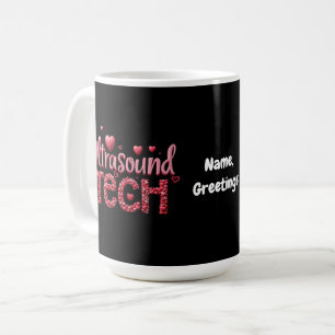 Funny Ultrasound Tech Valentine's Day Ideas  Coffee Mug