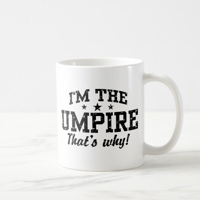 Funny Umpire Coffee Mug (Right)