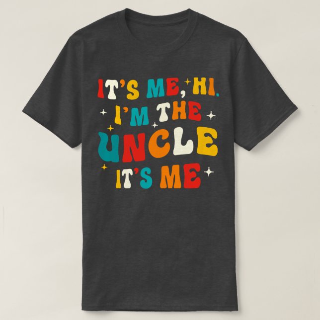 Funny Uncle Gifts Cool Uncle T-Shirt (Design Front)