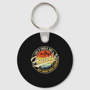 Funny Uncle Gifts From Niece And Nephew Huncle Def Key Ring