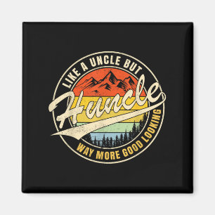 Funny Uncle Gifts From Niece And Nephew Huncle Def Magnet