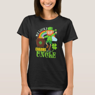 Funny Uncle Paddy Day St Patricks Lucky Charms Cal T-Shirt