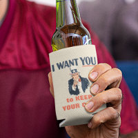 Funny Uncle Sam Patriotic Custom Message