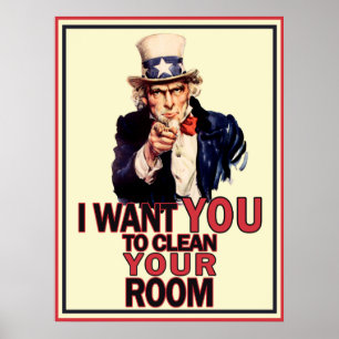 Funny Uncle Sam Poster