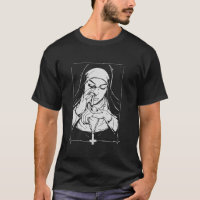 Funny Unholy Drug Nun Costume Essential Costume T