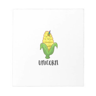 Funny Uni Corn Unicorn Corn Lovers Corn Farmer Tan Notepad