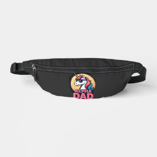 Funny Unicorn Dad Laufey Men Father's Day Christma Bum Bags