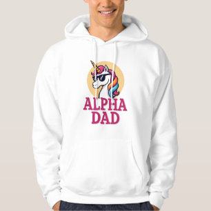 Funny Unicorn Dad Laufey Men Father's Day Christma Hoodie