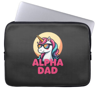 Funny Unicorn Dad Laufey Men Father's Day Christma Laptop Sleeve
