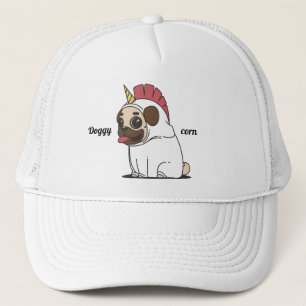Funny Unicorn - Doggycorn Trucker Hat
