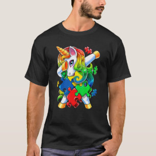 Funny Unicorn Face Autism Awareness Mom Mother S D T-Shirt