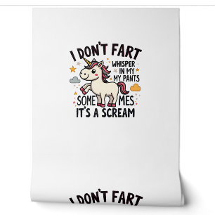 Funny Unicorn Fart Quote Vintage Rainbow Unicorn T Wallpaper