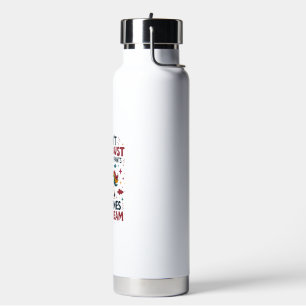 Funny Unicorn Fart Quote Vintage Rainbow Unicorn T Water Bottle