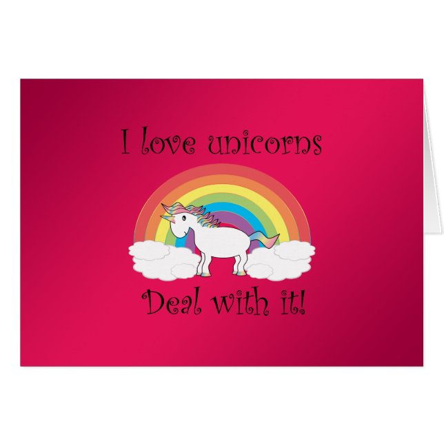 Funny unicorn gifts (Front Horizontal)