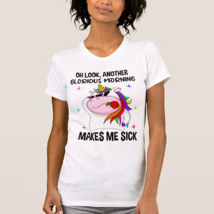 FUNNY UNICORN Glorious Morning T-Shirt