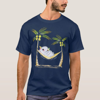 Funny Unicorn Hammock Drinking Cocktail Gift Idea T-Shirt