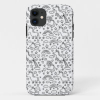 Funny Unicorn iPhone Case