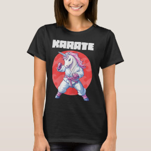 Funny Unicorn Karate Kid - Women Martial Arts Figh T-Shirt
