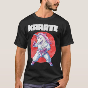 Funny Unicorn Karate Kid - Women Martial Arts Figh T-Shirt