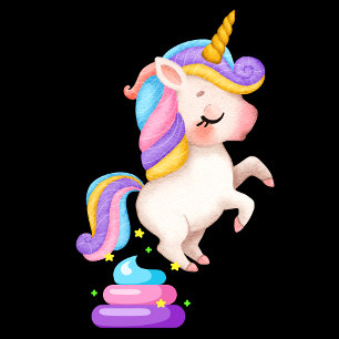 Funny Unicorn Poop T-Shirt