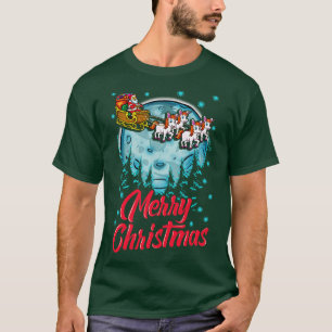 Funny Unicorn Santa Merry Christmas Gift Xmas T-Shirt