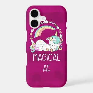 Funny Unicorn Saying Magical AF