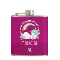 Funny Unicorn Saying Magical AF