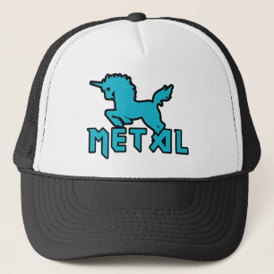Funny Unicorns are Metal Trucker Hat