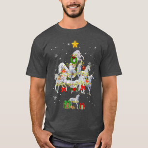 Funny Unicorns Christmas Tree Family Xmas Ornament T-Shirt