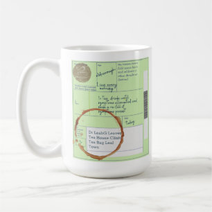 Funny UNIQUE Custom UK TEA Lovers Prescription MUG