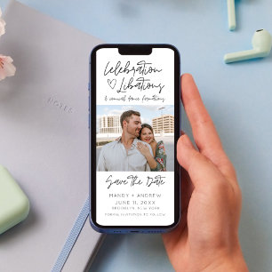 Funny Unique Photo Wedding Save the Date