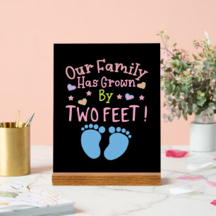 Funny unisex baby nursey acrylic sign