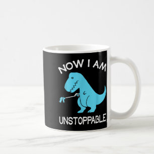 Funny Unstoppable Dino Rex Dinosaur Coffee Mug