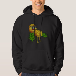 Funny Upside Down Pineapple Swinger Gift For Women Hoodie
