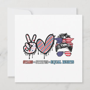 Funny US Flag Patriotic Thank You Card
