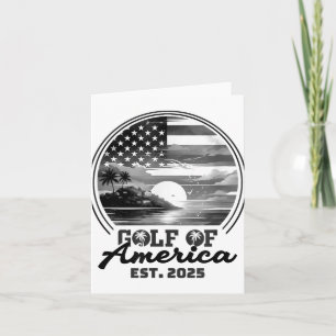 Funny Usa America Shirt Gulf Of Us America Est 202 Card