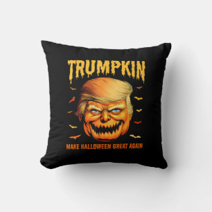 Funny Usa Pumpkin Trumpkin Make Halloween Great Ag Cushion