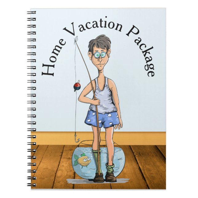 Funny Vacation Notebook (Front)