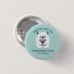Funny Valentine 3 Cm Round Badge