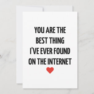 Funny Valentine Cards for Boyfriend, Birthday Card