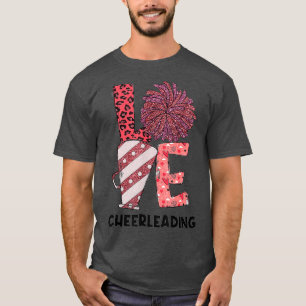 Funny Valentine Cheerleading Sport Lovers Family O T-Shirt
