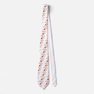 Funny Valentine Cupid Devil Tie